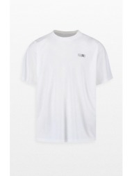ανδρικό λευκό numeric signature t-shirt mm6 maison margiela