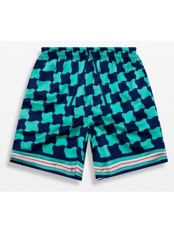 ανδρικό πράσινο pool tile shorts casablanca σε προσφορά