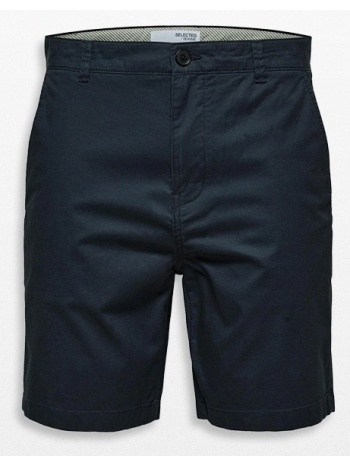 ανδρικό μπλε comfort fit shorts selected homme
