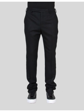 ανδρικό μαύρο straight leg trousers saint laurent σε προσφορά