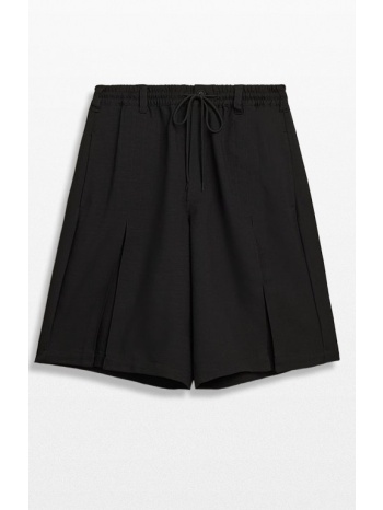 ανδρικό μαύρο sport uniform pleated shorts y-3