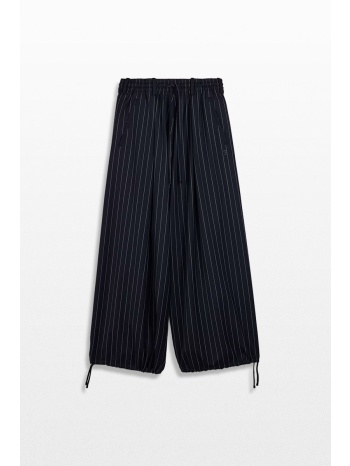 ανδρικό μαύρο cropped wide leg pants y-3