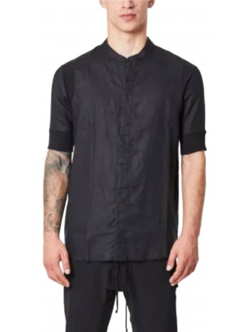 ανδρικό μαύρο linen black shirt thom krom σε προσφορά
