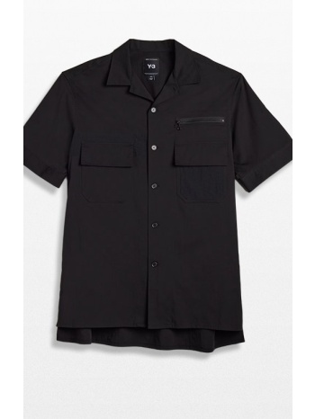 ανδρικό μαύρο short sleeved shirt y-3