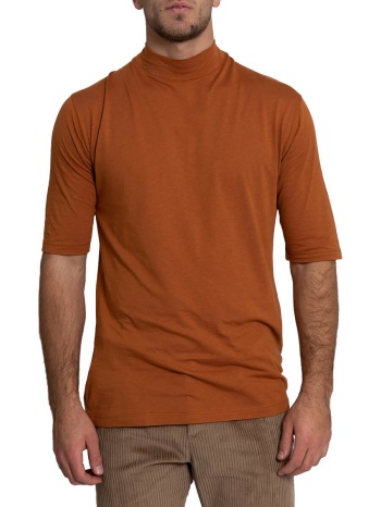 ανδρικό πορτοκαλί high neck t-shirt/ekai monk σε προσφορά