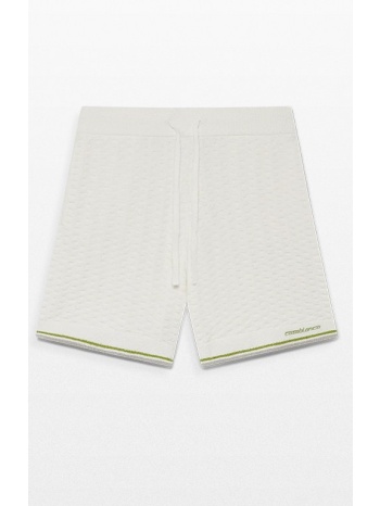 ανδρικό λευκό tennis boucle shorts casablanca