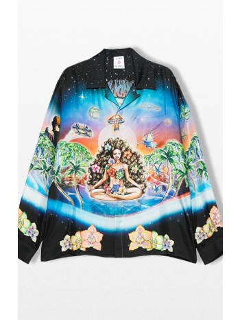 ανδρικό πολύχρωμο plafond orne de musique shirt casablanca