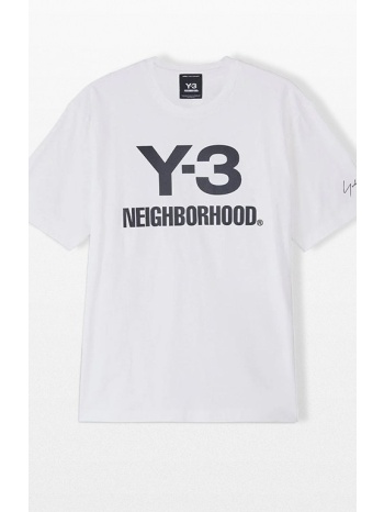 ανδρικό λευκό logo tee y-3
