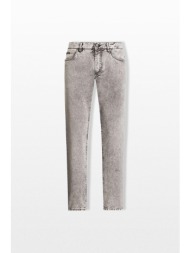ανδρικό γκρι regular cotton jeans dolce&gabbana