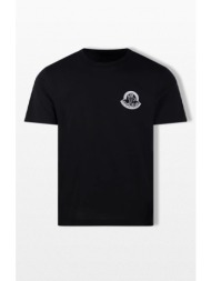 ανδρικό μαύρο ss t-shirt moncler
