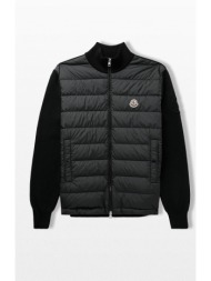 ανδρικό μαύρο cardigan moncler