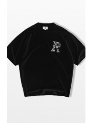 ανδρικό μαύρο western initial t-shirt represent