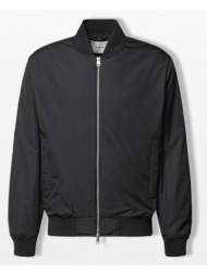 selected homme ανδρικό μαύρο bomber jacket