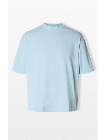 selected homme ανδρικό μπλε relaxed fit t-shirt