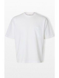 selected homme ανδρικό λευκό loose fit t-shirt