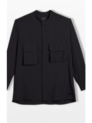 y-3 ανδρικό μαύρο ut overshirt