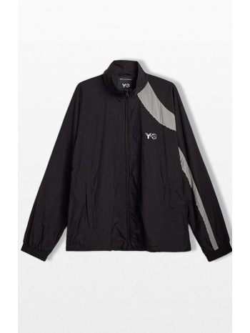 y-3 ανδρικό μαύρο raw edge 3-stripes jacket