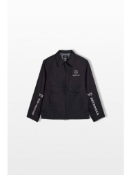 y-3 yohji yamamoto x amg ανδρικό μαύρο f1 wolf jacket