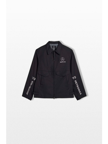 y-3 yohji yamamoto x amg ανδρικό μαύρο f1 wolf jacket