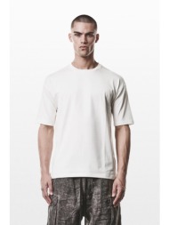 thom krom ανδρικό λευκό t-shirt m ts 955 in white