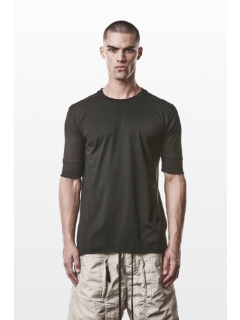 thom krom ανδρικό μαύρο t-shirt m ts 942