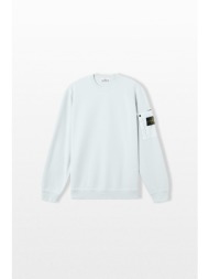 stone island ανδρικό μπλε crewneck sweatshirt