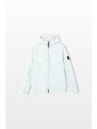 stone island ανδρικό μπλε hooded jacket