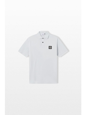 stone island ανδρικό μπλε short sleeved polo t-shirt