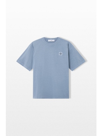 stone island ανδρικό μπλε regular fit t-shirt