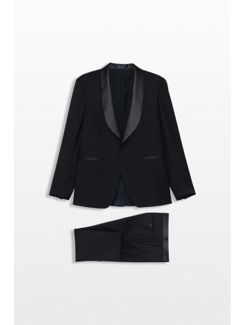 tagliatore ανδρικό μπλε shawl lapel tuxedo suit