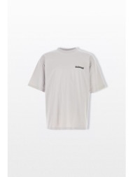 balenciaga ανδρικό γκρι fit cotton t-shirt