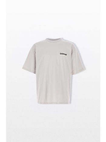 balenciaga ανδρικό γκρι fit cotton t-shirt