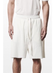 thom krom ανδρικό λευκό shorts m st 517