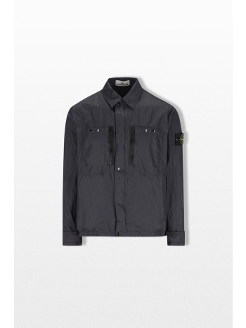 stone island ανδρικό μπλε long sleeved shirt