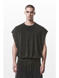 thom krom ανδρικό μαύρο t-shirt m ts 917