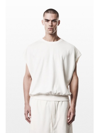 thom krom ανδρικό λευκό t-shirt m ts 917