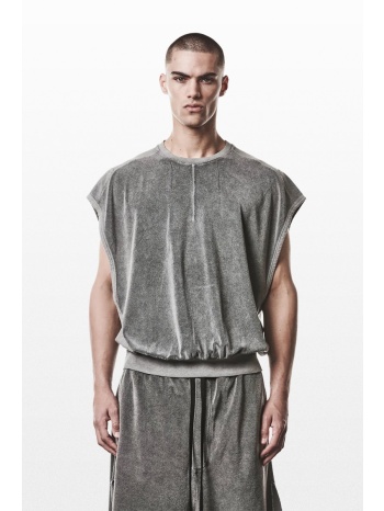 thom krom ανδρικό γκρι t-shirt m ts 917