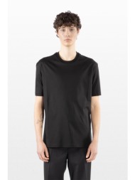 i`m brian ανδρικό μαύρο mercerized cotton crew neck t-shirt