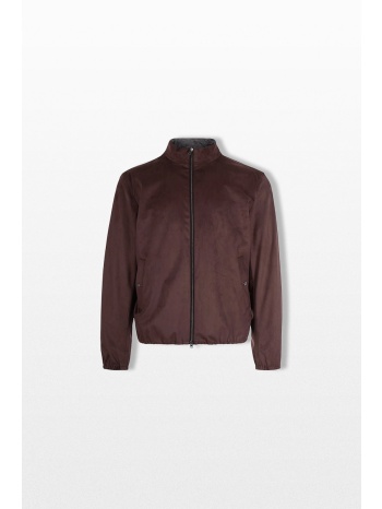 herno ανδρικό καφέ zip up jacket