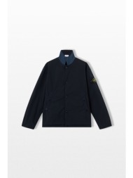 stone island ανδρικό μπλε coach jacket with anti-drop