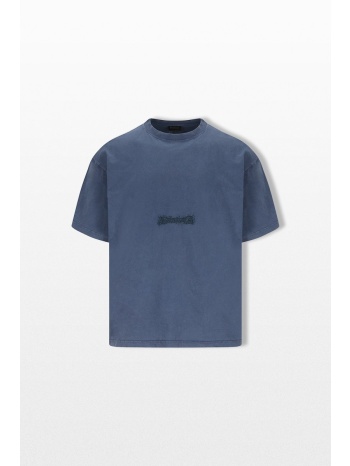 balenciaga ανδρικό μπλε twisted t-shirt