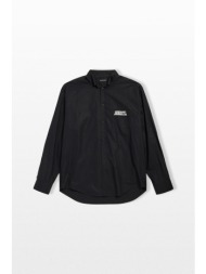 balenciaga ανδρικό μαύρο masking tape shirt