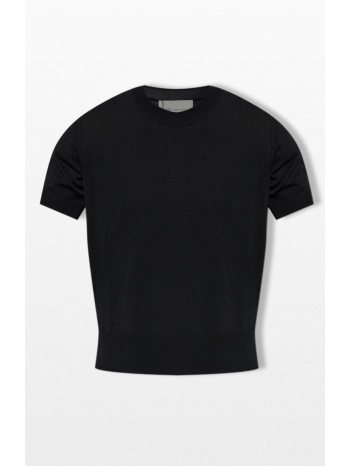 ami paris ανδρικό μαύρο crewneck sweater
