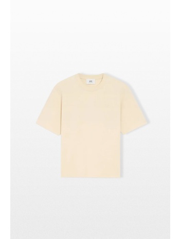 ami paris ανδρικό λευκό ami de coeur t-shirt
