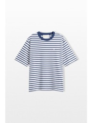 ami paris ανδρικό μπλε mariniere t-shirt