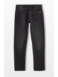 g-star ανδρικό μαύρο mosa straight jeans