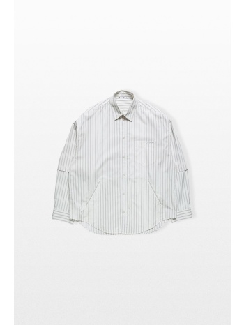 acne studios ανδρικό γκρι button up shirt