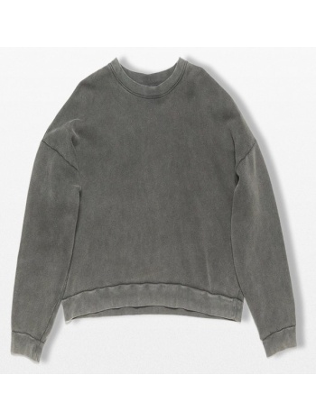 acne studios ανδρικό μαύρο fleece sweatshirt σε προσφορά