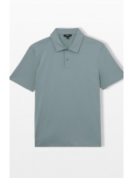 reiss ανδρικό μπλε earl air-water polo shirt