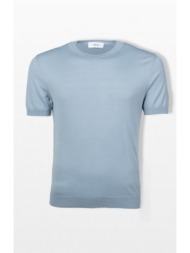 lardini ανδρικό μπλε crew neck t-shirt